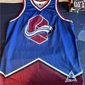 Colorado Avalanche/Grizzlies Crossover Tank Top